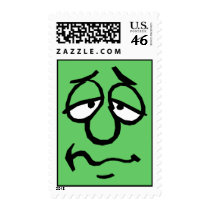 Funny Face Postage postage by VaArteest Funny Face Postage postage
