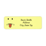 Funny Face Return Address Labels