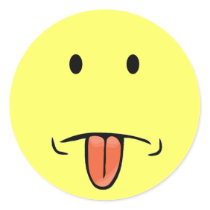 Funny face stickers