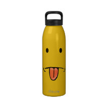 Funny Face Water Bottle
