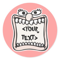 Funny Face, <YOUR TEXT> stickers