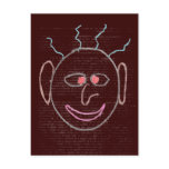 Funny Faces Postcard