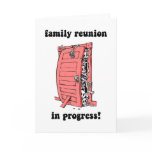 Funny family reunion cards