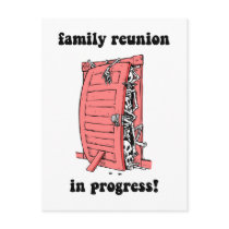Funny family reunion postcards by funnytshirtsboutique Funny family reunion postcards