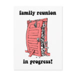Funny family reunion postcards
