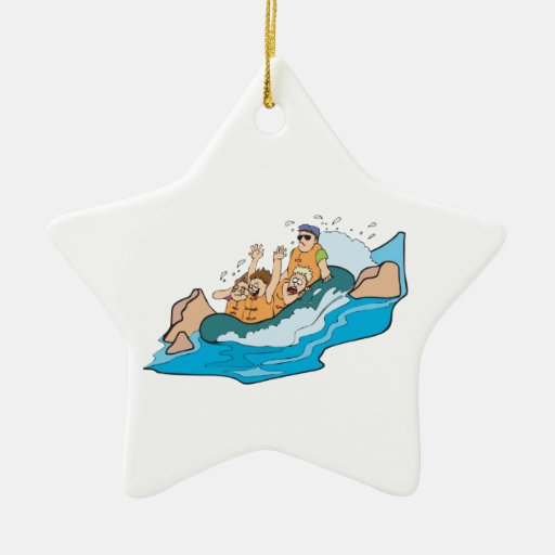 funny family whitewater rafting cartoon christmas tree funny family whitewater rafting cartoon christmas tree