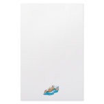 funny family whitewater rafting cartoon customized stationery