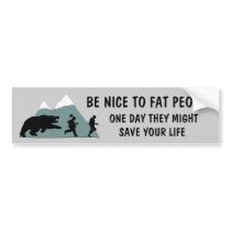 Funny fat joke bumper stickers by Cardsharkkid Funny fat joke bumper stickers