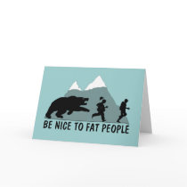 Funny fat joke cards