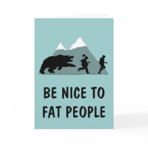 Funny fat joke cards