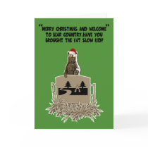 Funny fat joke Christmas cards by Cardsharkkid Funny fat joke Christmas cards