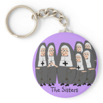 Funny "Fat Nuns" Gifts for any occasion Key Chain