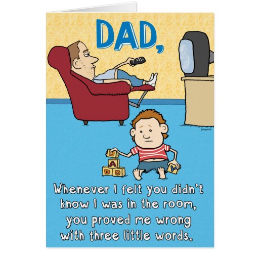 Funny Father's Day Card | Zazzle