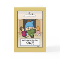 Funny Father's Day card: Work of Art