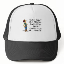 Funny Father's Day T-Shirt Trucker Hat