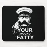 Funny fatty mouse pads