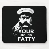 Funny fatty mousepads