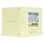 Funny Favorite Veggie Recipe Binder