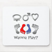 Funny feet mouse pads