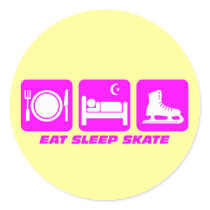 Funny figure skating stickers