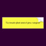 Funny Filipino Proverb Bumper Sticker - Tomato