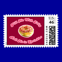 Funny Fill Me With Jelly stamps