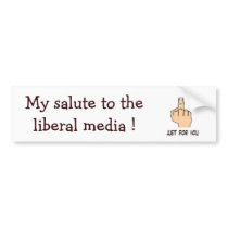 Funny_finger_justforyou, My salute to the liber... bumper stickers