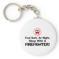 Funny Firefighter Key Chain