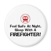 Funny Firefighter magnets