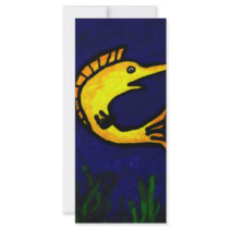 Funny Fish 1 Full Color Rack Card