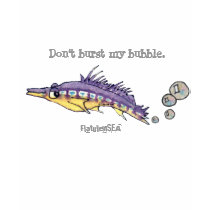 Funny Fish 20 FlatulenSEA Cartoon T Shirts