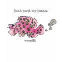 Funny Fish 26 FlatulenSEA Cartoon T Shirts by lillyarts Funny Fish 26 FlatulenSEA Cartoon T Shirts
