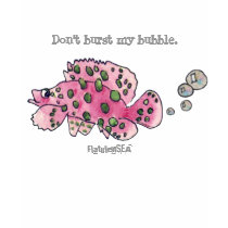 Funny Fish 26 FlatulenSEA Cartoon T Shirts
