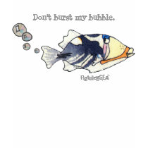 Funny Fish FlatulenSEA Cartoon T Shirts by lillyarts Funny Fish FlatulenSEA Cartoon T Shirts