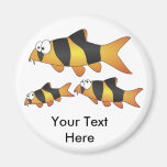 Funny fish magnet