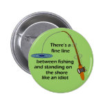 Funny Fishing Button