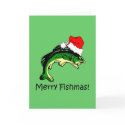 Funny fishing Christmas cards by holidaysboutique Funny fishing Christmas cards
