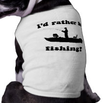 Funny fishing pet clothing