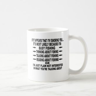 FUNNY FISHING OBSESSION MUG