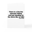 Funny Fishing quote cards