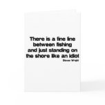 Funny Fishing quote cards