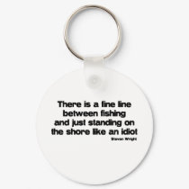 Funny Fishing quote keychains