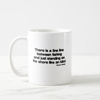 Funny Fishing quote mug