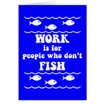 Funny fishing saying cards