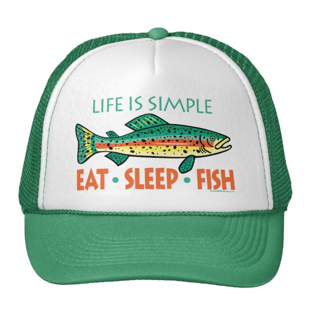 Funny Fishing Saying Trucker Hat-0