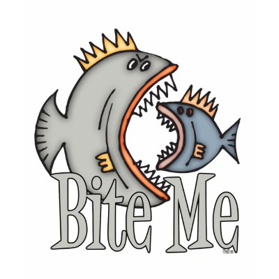 Funny Fishing Shirt Fishing Humor Fishing Bite Me