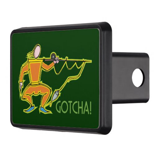 Funny Fishing Tow Hitch Cover Zazzle