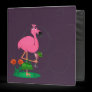 Funny Flamingo Avery Binder