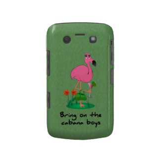 Funny Flamingo Blackberry Bold Case
