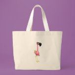 funny flamingo with drink